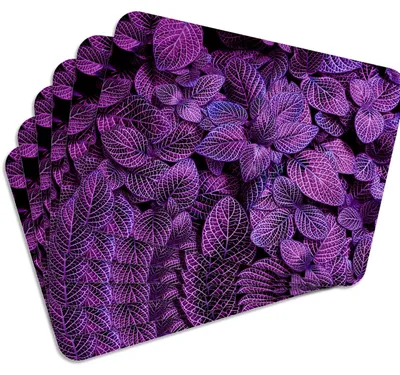 Produktbild von MG Design Set aus 6 Kork-Platzsets - Abstract Design 6 - 30 x 40 cm - hitzebeständig & abwischbar, mit Korkrückseite