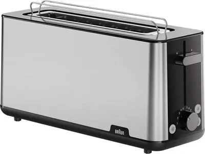 Produktbild von HT 1610 PurShine Schwarz Langschlitz-Toaster