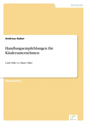 Produktbild von Handlungsempfehlungen für Käuferunternehmen