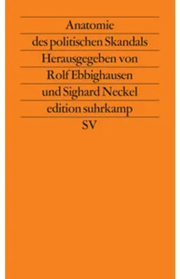 Image de Anatomie des politischen Skandals