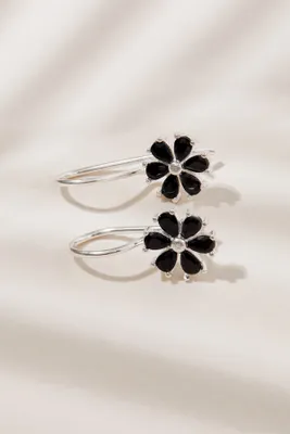 Immagine prodotto di Jumeon, ELKMD50489 - Nero, orecchino in argento, 100% argento sterling 925, nero
