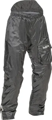 Immagine prodotto di Pantaloni da moto Lindstrands Sidvallen per la pioggia, nero, 2XL