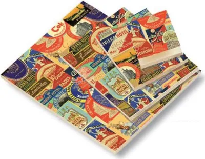 Produktbild von Dekoratives Notizbuch A5 BR NP 098 C ROSSI Briefmarken