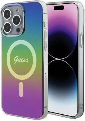 Obrázok produktu pre Guess Guhmp15Xhitsk Iphone 15 Pro Max 6.7 Wielokolorowy/Rainbow Hardcase Iml Iridescent Magsafe