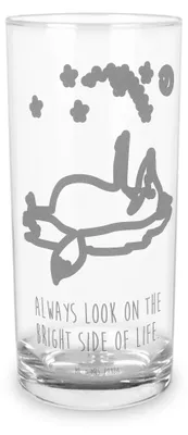 Produktbild von Mr. & Mrs. Panda Glas Fuchs Sterne 400 ml - Transparent - Geschenk, Positiv, Cocktailglas, Mond, Tröstende Worte, Tumbler, Romantik, Optimistisch, Trinkglas, Wasserglas