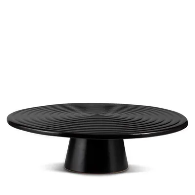 Produktbild von Dutchdeluxes - Keramik - Tortenständer - Groß - 32 cm Durchmesser - Schwarz
