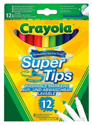 Image de Crayola Feutres, Supertips, 1Set