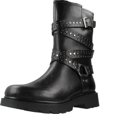 Zdjęcie produktu dla Tamaris Damskie Eleganckie buty za kostkę Biker 1-25466-43 czarny