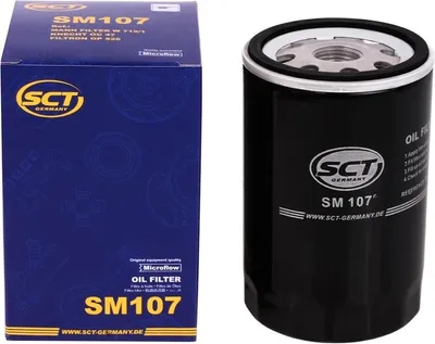 Produktbild von Ölfilter für Porsche, VW, Seat, Opel, Höhe 123 mm, Ø 76/63 mm, Gewinde 3/4-16 UNF