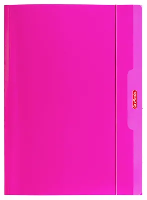 Produktbild von A4-Kartonmappe mit Gummiband, rosa