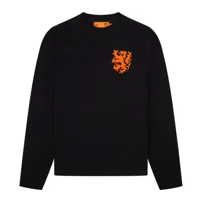 Produktbild von Cruyff - Legacy Niederlande Retro Langarmshirt - Schwarz