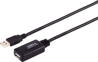 Produktbild von Aktive USB-A Verlängerung, USB 2.0, 480Mbps, 10m