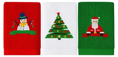 Obrázek produktu pro Ruhhy 26727 Sada ručníků s vánočním motivem 40 x 30 cm, 3 ks