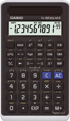 Produktbild von CASIO Schulrechner Modell FX-82 SolarII Solarbetrieb