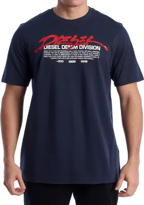 Produktbild von Diesel Kurzarm-T-Shirt aus Baumwolle für Herren A19700_RHQBG