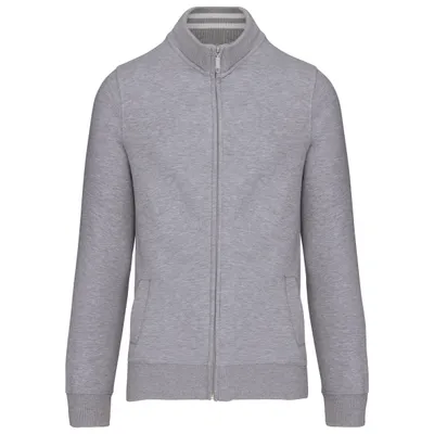Produktbild von Kariban Herren Fleece-Sweater mit Reißverschluss