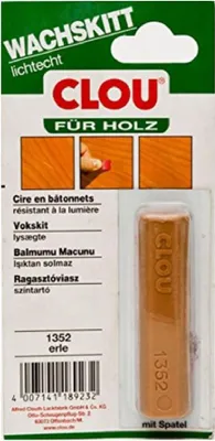 Produktbild von 4 Stück Alfred Clouth Wachskitt Nr. 1352 erle (und Dichtstoffe Holzpflege)