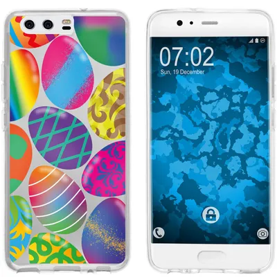 Produktbild von PhoneNatic Case kompatibel mit Huawei P10 Plus Silikon-Hülle Ostern M3