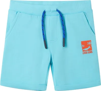 Produktbild von Kindershorts mit Kordelzug Aquablau 128