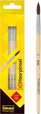 Produktbild von Idena Haarpinsel Größe 10 FSC100%