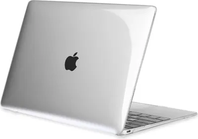 Produktbild von Fintie Hülle Kompatibel mit MacBook 12 Zoll (2015-2017 Freisetzung) A1534 - Ultradünne Glatt Hartschale Schutzhülle Snap Case Kompatibel mit MacBook 12" Retina, Crystal Clear