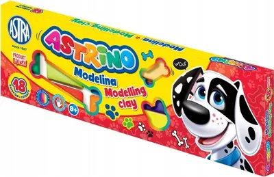 Produktbild von Astrino Modelliermasse 18 Farben A'4 8112