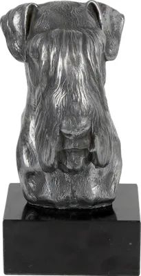 Produktbild von Art-Dog Büste Schnauzer I – Bronzepulver-Harz-Guss