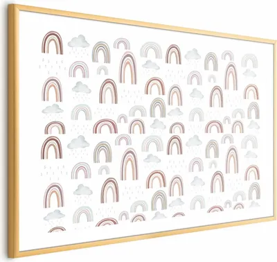 Produktbild von Posterpapier Poster - Rainbow After the Rain 90x60 cm Für Kinder e-C-10062-ao-a