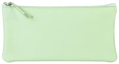 Image de Trousse Clairefontaine en cuir 22 x 11 cm, verte