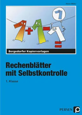 Produktbild von Rechenblätter mit Selbstkontrolle - 1. Klasse