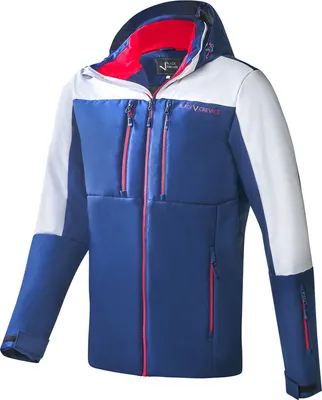 Produktbild von BLACK CREVICE - Herren Wintersport Jacke | Farbe: Blau/Weiß | Größe: M