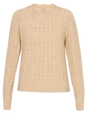 Produktbild von LYNNEA damen pullover - beige,XS/S