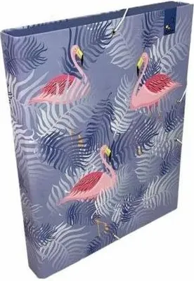 Image de Pochette A4 à élastique Moderno avec des flamants roses