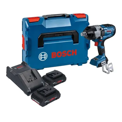 Produktbild von Bosch GDS 18V-1600 HC Professional Akku Schlagschrauber 18 V 1600 Nm 3/4'' BITURBO Brushless + 2x ProCORE Akku 4,0 Ah + Ladegerät + L-Boxx