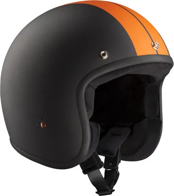 Produktbild von Bandit ECE Jet Race Jethelm, schwarz/orange, XS (53/54)