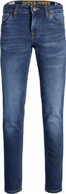 Produktbild von Jack & Jones Junior Jungen Jeans-Hose - JjiGlenn Skinny-Jeans Slim-Fit, Farbe:Blau, Größe:146