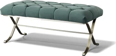 Produktbild von Hocker Polsterhocker Fuß Ablage Möbel Wohnen Sitzbänke Sitz Textil Chesterfield