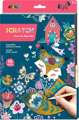 Image de Avenir Livre à gratter A4 Jardin Secret