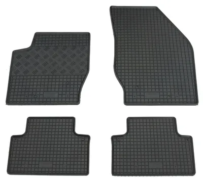 Gummifußmatten Set 4-teilig für Volvo XC90 (2003-), schwarz