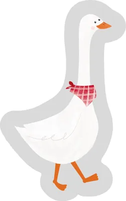 Produktbild von Dekokissen in Entenform, originelles Kuscheltier