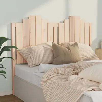 Produktbild von Design Möbel Kopfteil 141x4x110 cm Massivholz Kiefer - 2024 Neu