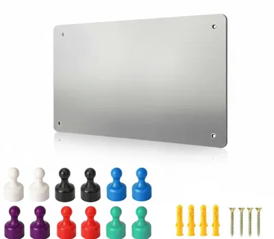 Produktbild von InAndOutdoorMatch - Magneetbord - 42 x 30 cm - Schwarz