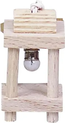 Produktbild von LED Laterne aus Holz, 3,5V, 35mm