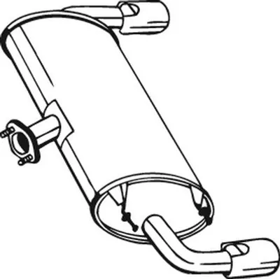 Produktbild von Bosal Endschalldämpfer 171-029