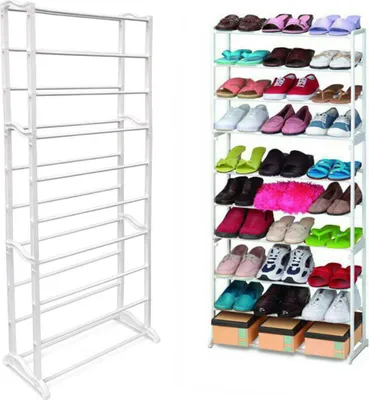Produktbild von Regal für 30 Paar Schuhe