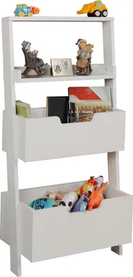 Produktbild von Skye Decor, Hochwertiges Bücherregal, Weiß, 59 x 120 x 35 cm | 100% melaminbeschichtete Spanplatte, Stärke: 18 mm | Modernes Design für stilvolle Wohn- und Arbeitsräume.