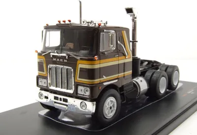 Produktbild von ixo models TR191 Mack Serie F Zugmaschine 1977 braun 1:43