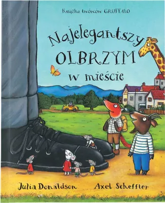 Zdjęcie produktu dla Tekturka: Najelegantszy Olbrzym - Bajka Dla Dzieci O Stylu I Pomaganiu