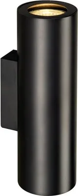 Produktbild von SLV ENOLA_B UP/DOWN Wandleuchte, mattschwarz, 2xGU10, max. 50W