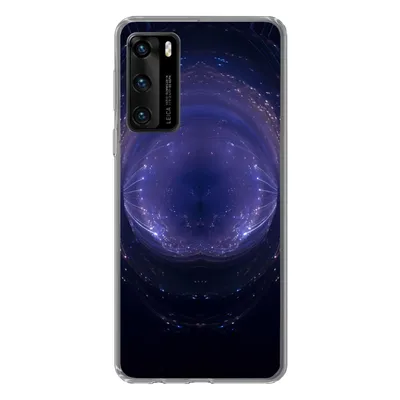 Produktbild von MuchoWow® Handyhülle Schutzhülle Hülle für Huawei P40 Licht - Abstrakt - Nacht Silikon Softcase Handy Hülle - Handytasche